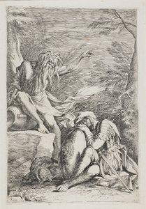 Aenëas的梦想，c。 1663年至1664年 作者 救世主罗莎